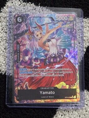 Yamato (Alternate Art) SR/P card from the Onepiece Card Game